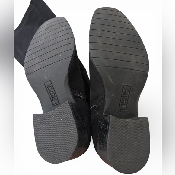 Kenneth Cole Black Knee-High Women's Boots - Picture 4 of 6